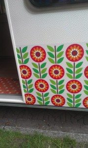 Caravan wrap detail