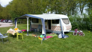 Caravan wrappen camping