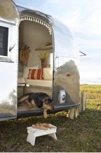 airstream close up beach