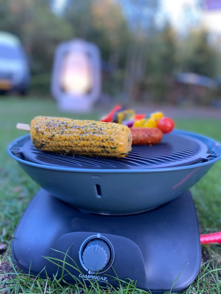 Campingaz 360 Grill - Table De Cuisson Gaz 1 Brûleur 2400W - Plaque Grill Et Plancha - Pour Camping Et Jardin